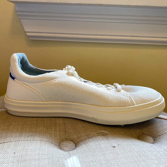 Rothy's RS02 Sneaker Bone Cream Size 9.5 Women's EUC - Picture 7 of 9